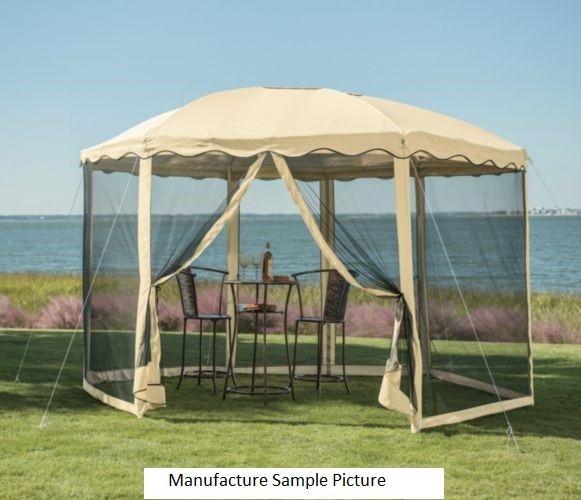lot 109 image: Round Garden Gazebo -&nbspElegant,...