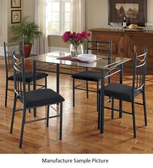 lot 131 image: Five Piece Dining Set -&nbspMade f...