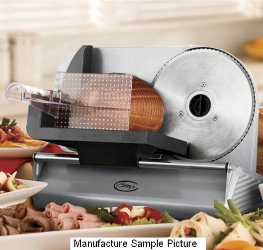 lot 147 image: Ginnys Brand Silver Meat Slicer - ...