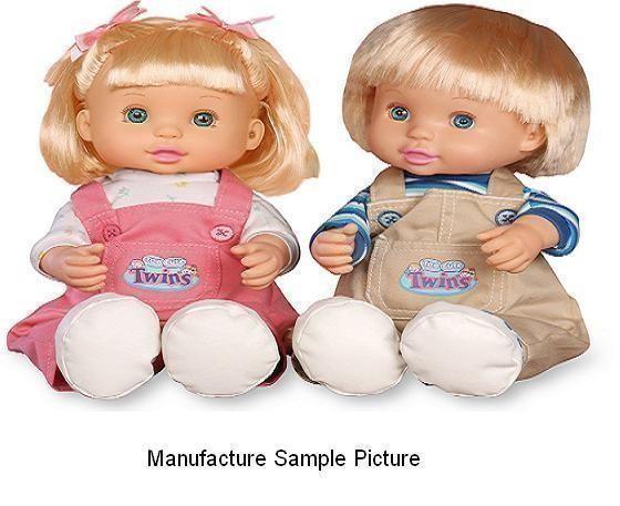 lot 168 image: NEW Pair of Dolls - Too Cute Twins ...