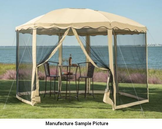 lot 188 image: Round Garden Gazebo -&nbspInstantl...