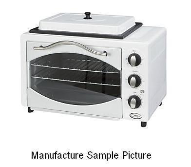 lot 191 image: White Ginnys Brand Toaster Oven - ...
