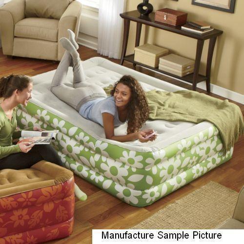 lot 217 image: Pure Comfort Queen Raised Air Bed -...