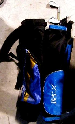 lot 226 image: Pair of Kids Starter Golf Bag - Has...