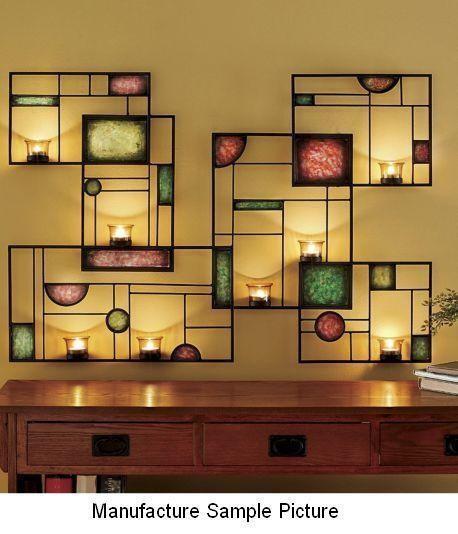 lot 35 image: Color Splash Wall Art - The warm gl...