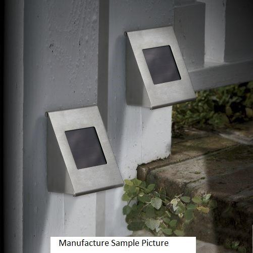 lot 42 image: Two Piece Ideaworks Solar LED Stair...