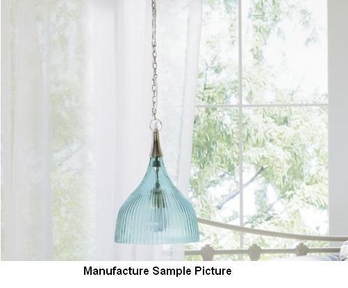 lot 65 image: Sidni Pendant Light -&nbspRibbed, ...