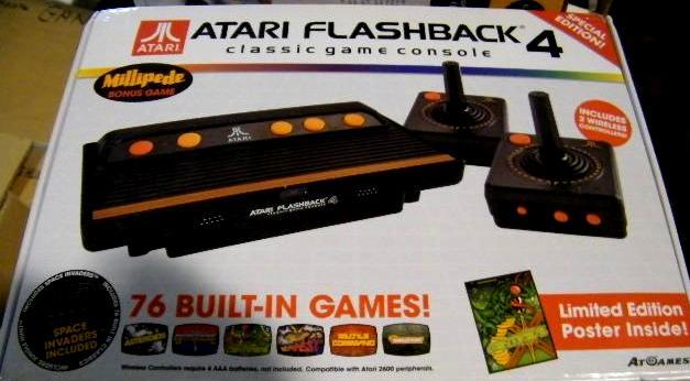 lot 73 image: Atari Flashback IV Classic Gaming C...