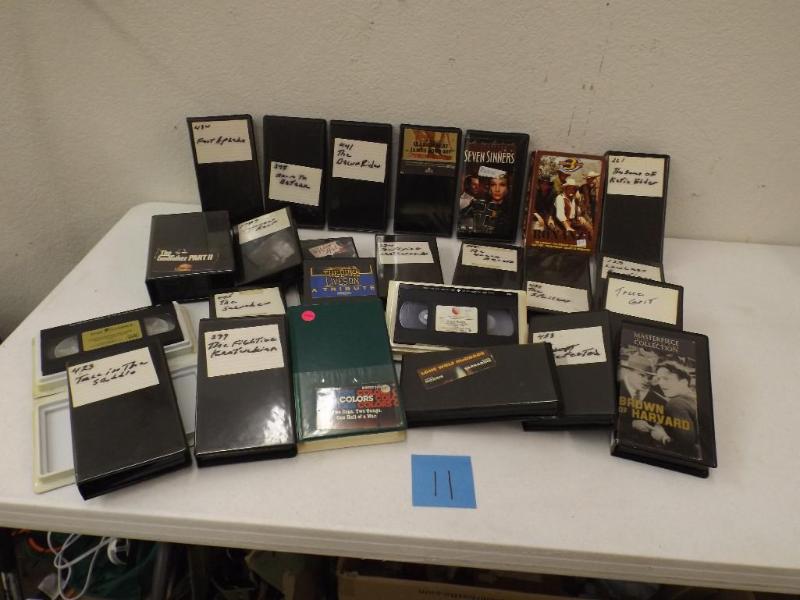 This lot includes 25 Classic VHS mo...