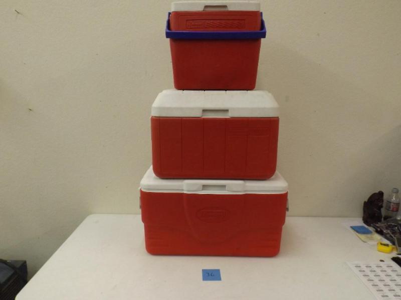Coleman Coleman Coleman Coolers X3...