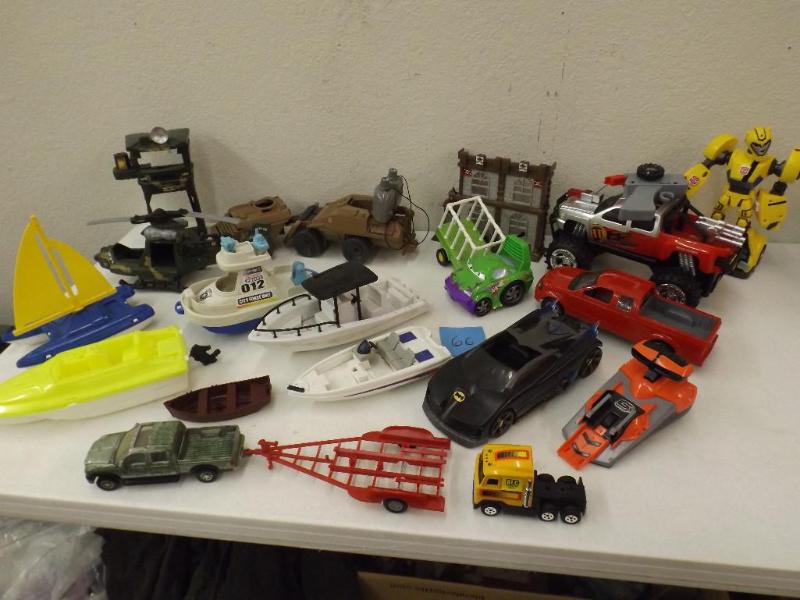 Military, trucks, cars, and transfo...