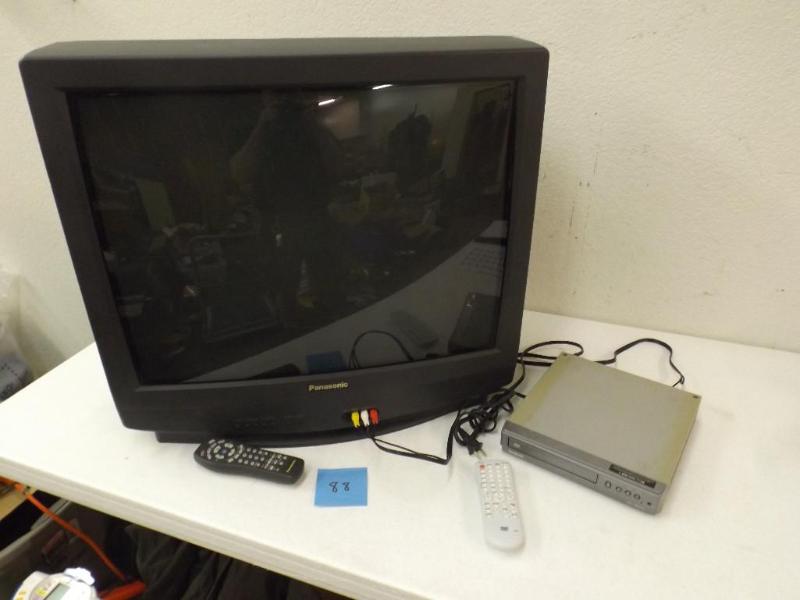 Panasonic 27&quot T.V. and Symphon...