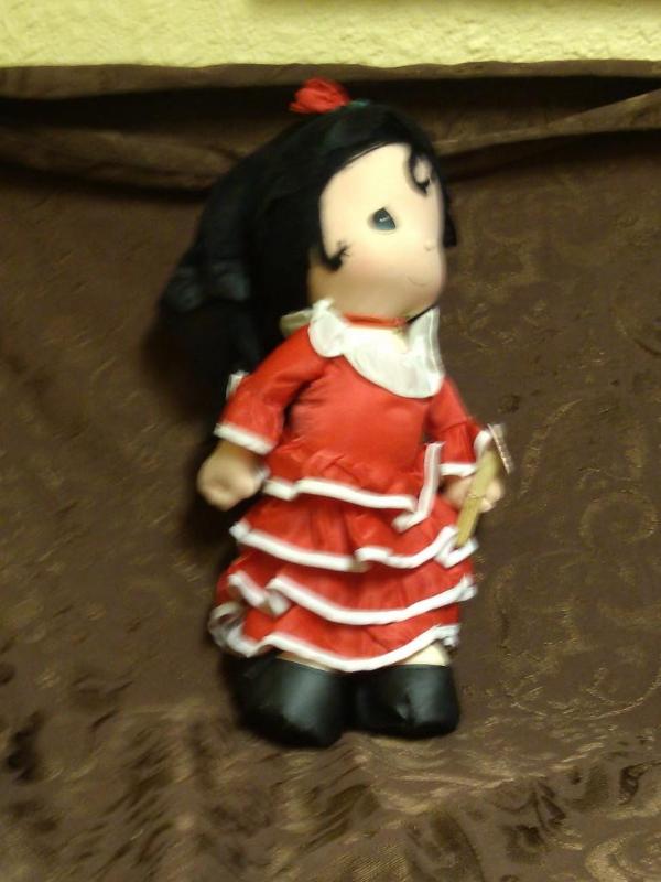 Precious Moments Vintage Doll Spani...