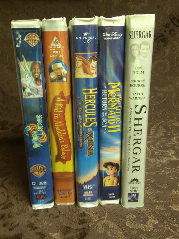 Lot of 5 Childrens VHS...