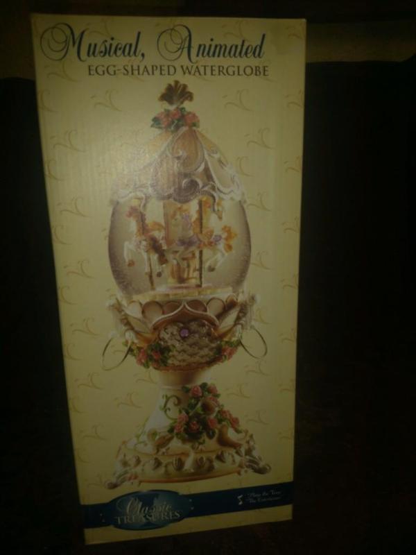 Classic Treasures egg shaped water ...