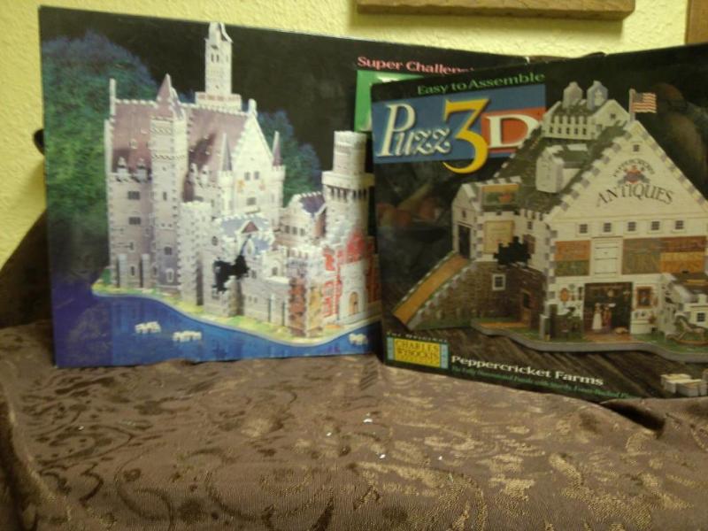Set of 2 3D Puzzles...