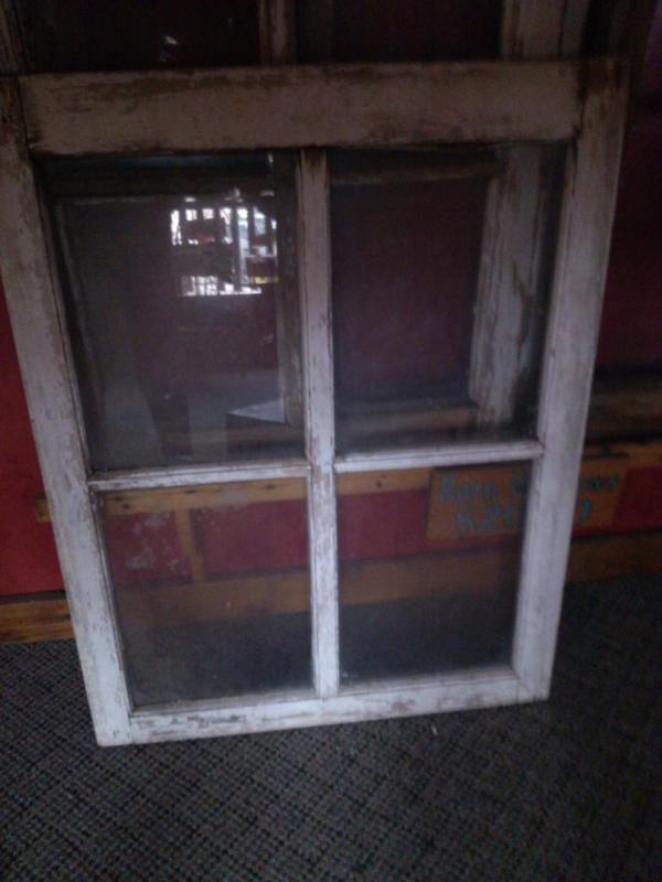 Vintage 4 pane Barn Window, great f...
