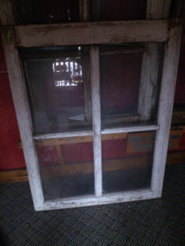 Vintage 4 pane Barn Window, great f...