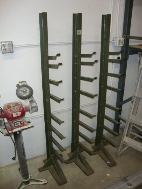 lot 11 image: Pollard Mfg Cantilever Racking, 65i...