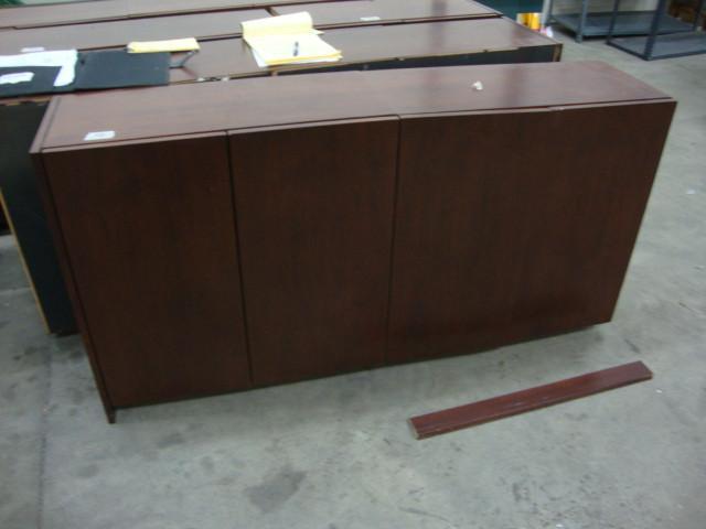 lot 115 image: Credenza, dark maroon per consignor...