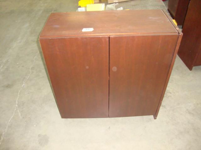 lot 119 image: Credenza, dark maroon per consignor...