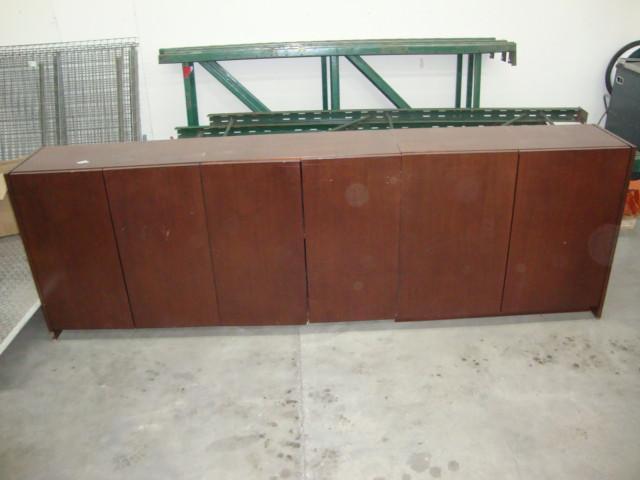 lot 120 image: Credenza, dark maroon per consignor...
