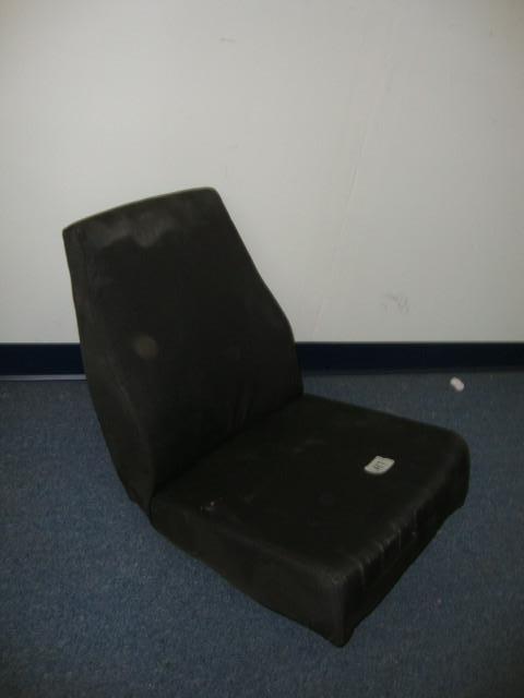 lot 127 image: Black Seat with Backrest...