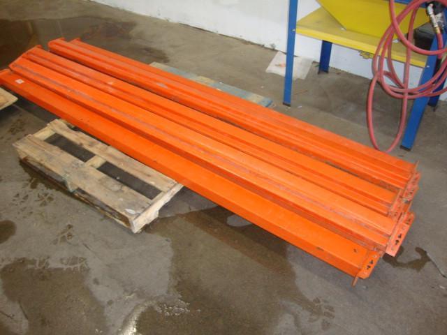 lot 16 image: Lot of 8 Interlake Pallet Racking C...