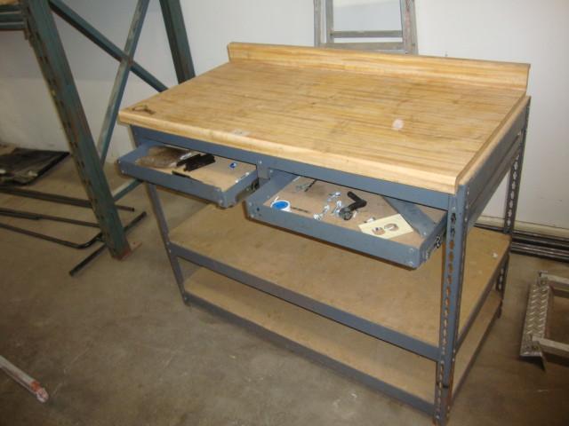 lot 175 image: Work Bench, 48in x 25in x 40in...