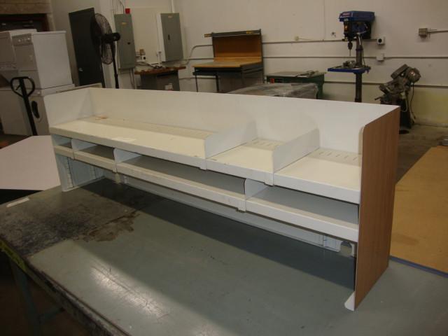 lot 181 image: Desktop Organizer, 58in x 9 12in x...
