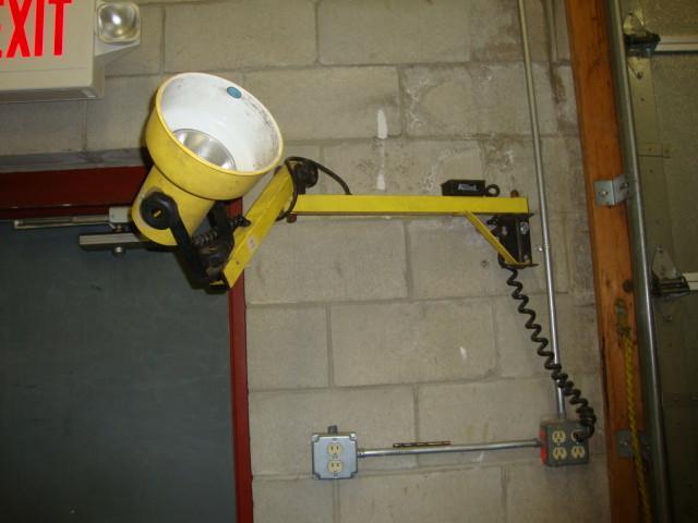 lot 43 image: Flood Light on Swing Arm, Allied Mo...