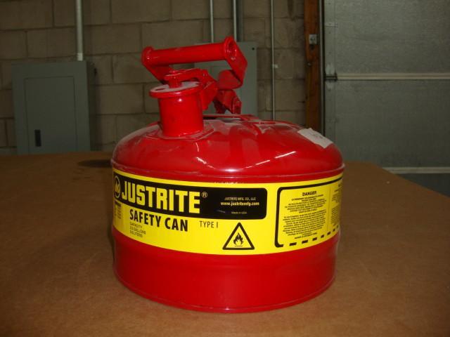 lot 56 image: New 2.5Gal Safety Gas Can...