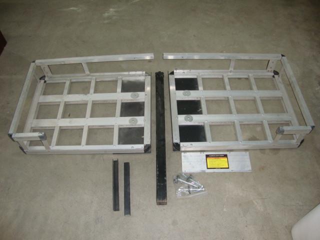 lot 64 image: Aluminum Cargo Carrier, fits 2in re...