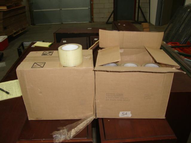 lot 65 image: Packing Tape, lot of nearly 2 cases...