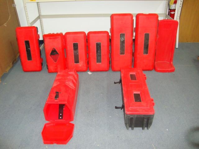 lot 73 image: Lot of 9 Assorted Fire Extinguisher...