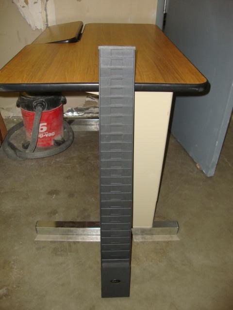 lot 97 image: Lantham Time Card Rack, holds 24 ca...