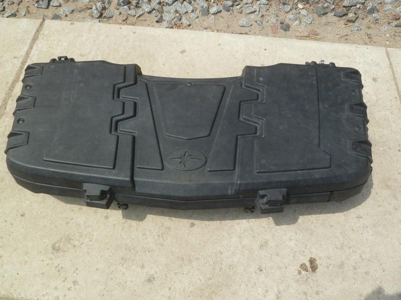 lot 10 image: Polaris ATV front storage compartme...
