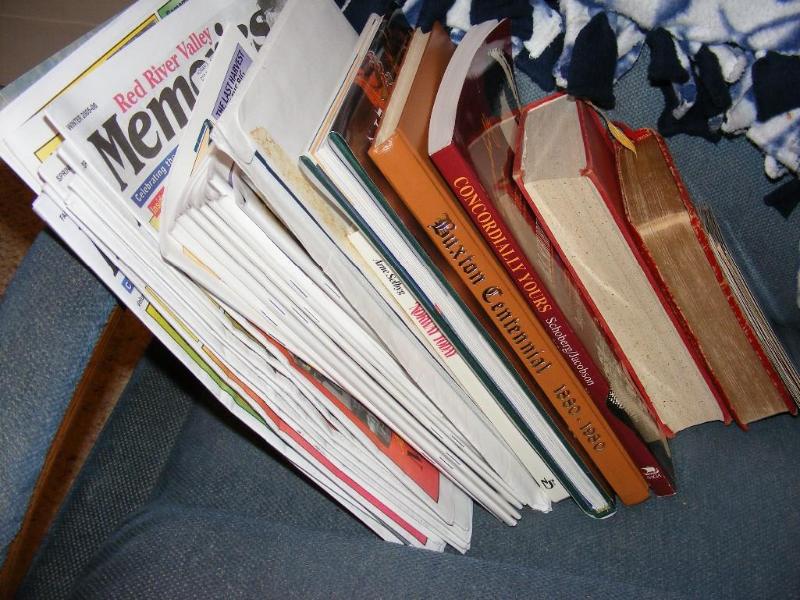 lot 134 image: Lot of Books and Red River Valley M...