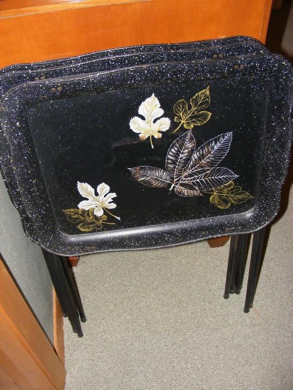 lot 180 image: Three TV Trays...