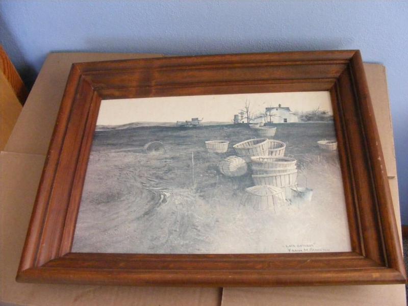 lot 19 image: Signed Picture, &quotLate October&...