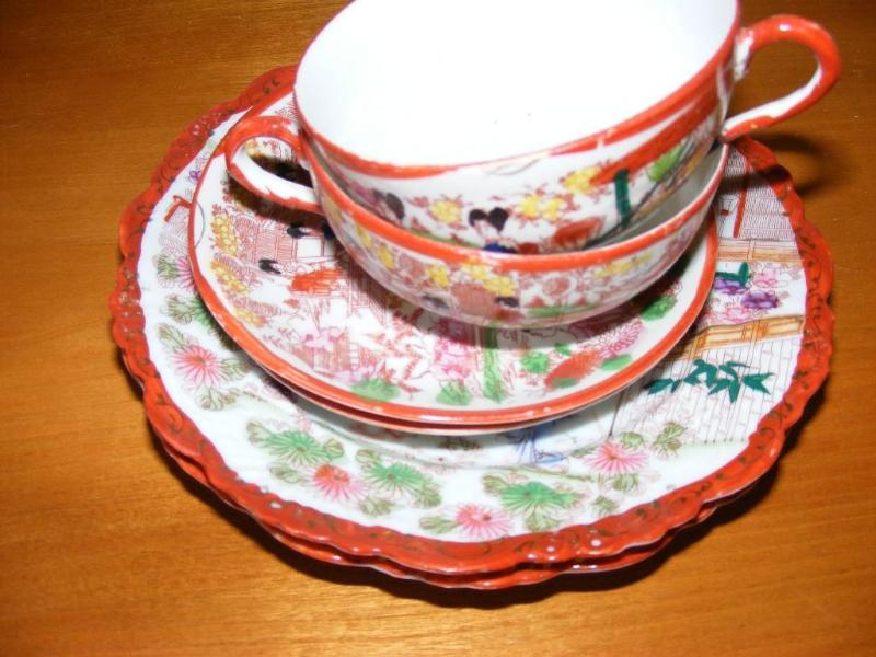 lot 203 image: Service for Two, Tea CupsSaucers a...
