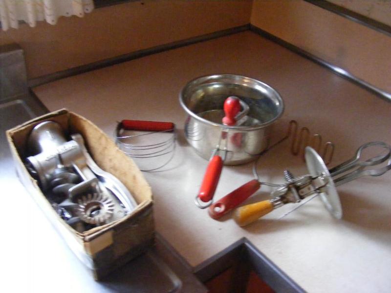 lot 237 image: Old Kitchen Tools