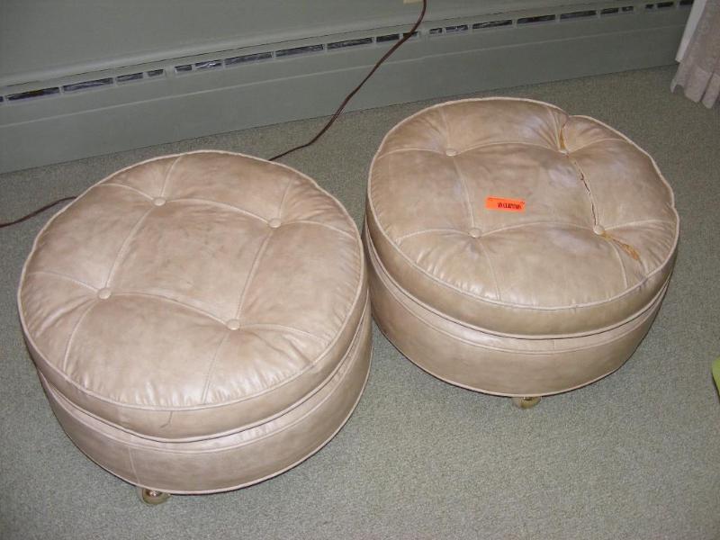 lot 25 image: A Pair of Foot Stools...