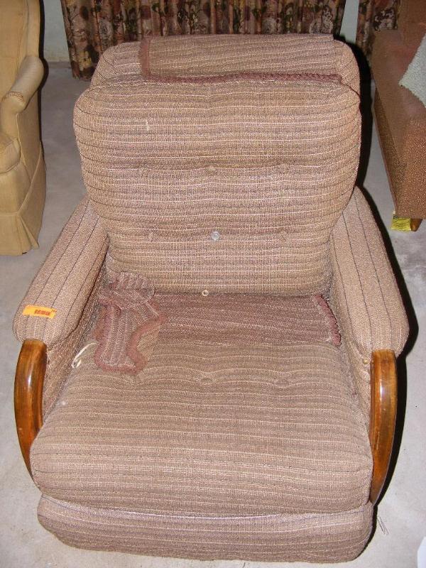 lot 264 image: old chair...
