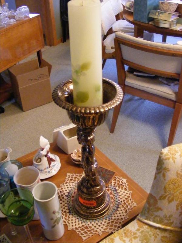 lot 30 image: Candle Holder