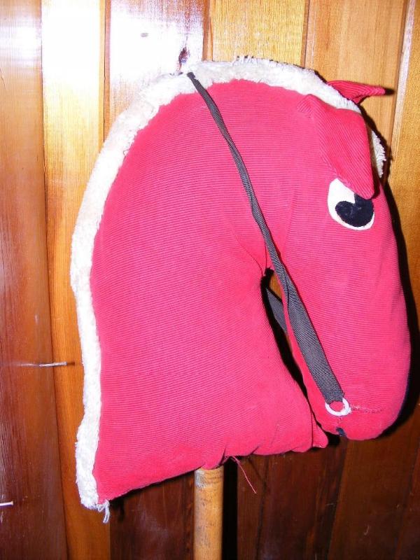 lot 313 image: Vintage Horse Head on a stick handl...