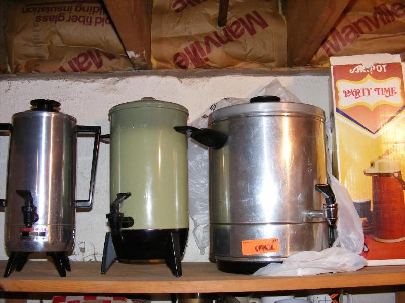 lot 322 image: Lot of Coffee Makers and a thermos...