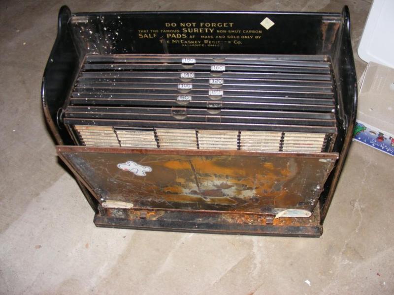 lot 346 image: nice old Surety Display for Carbon ...