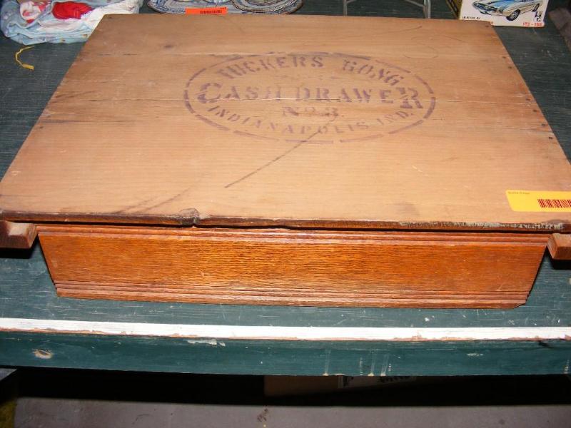 lot 347 image: Vintage Cash Drawer, Tuckers Gong C...