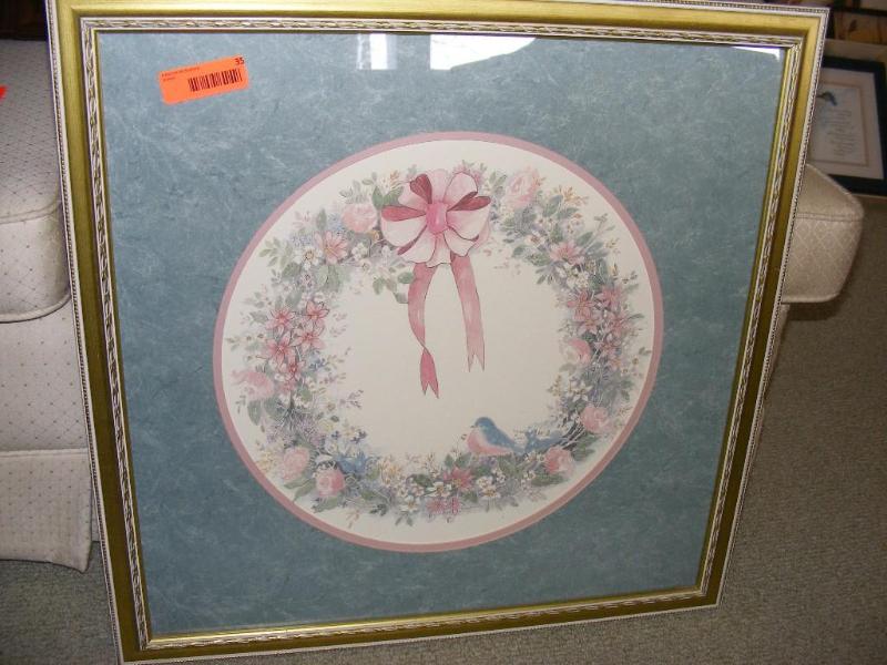 lot 35 image: Framed Picture...